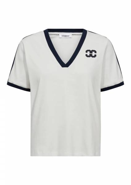 CO'COUTURE 33161 EDGECC STRIPE V-TEE