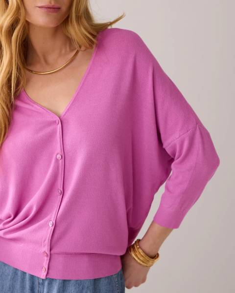 SUMMUM 7s5577-7887 Cardigan viscose blend knit