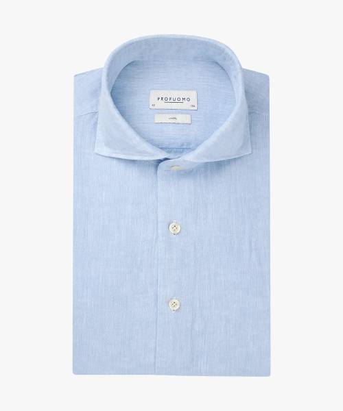 PROFUOMO LINNEN SHIRT PPWH10020B