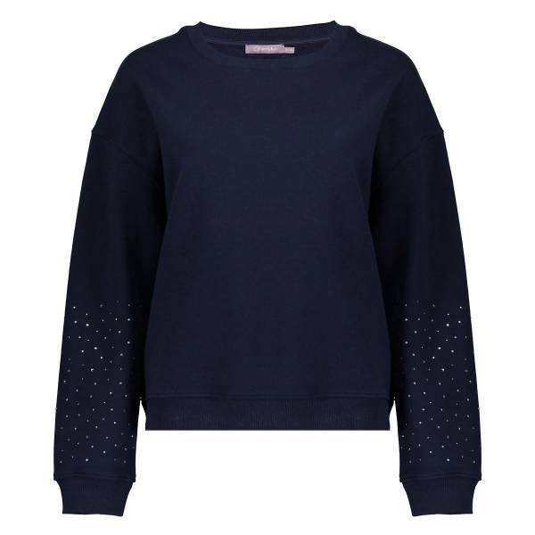 GEISHA 52825-41 Sweater sparkle sleeves