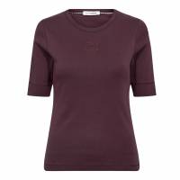 CO'COUTURE 33166 GrannyCC Embr. SS Tee-Winered