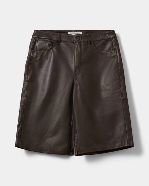 SOFIE SCHNOOR SNOS471 VOKESW Leather Shorts