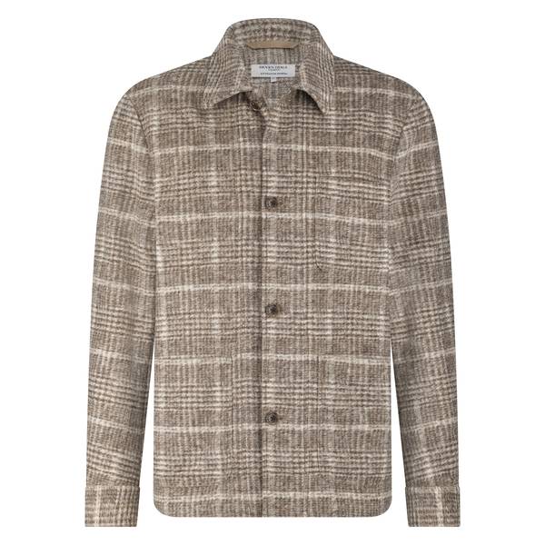 SEVEN DIALS overshirt YORK/820 SAND