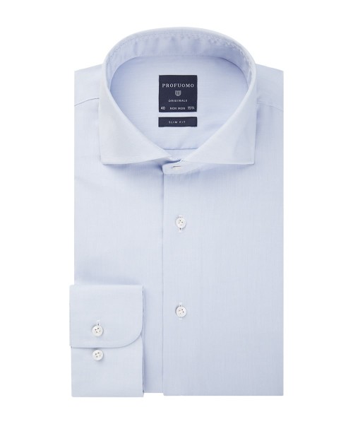 PROFUOMO TWILL-SHIRT PP0H0A002/BLEU