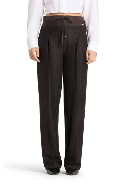 CAMBIO 6451 0452-02 Eva double jogg krijtstreep