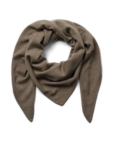 173150 MMEnata Cashmere Knit Scarf - Brindle