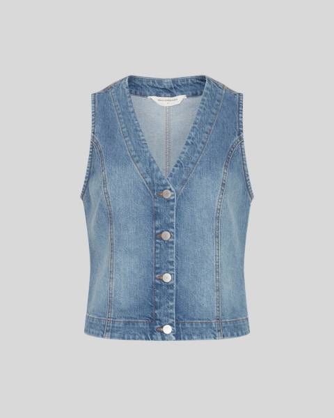 MOSS COPENHAGEN 18855 MSCHEli Ada Denim Vestgilet