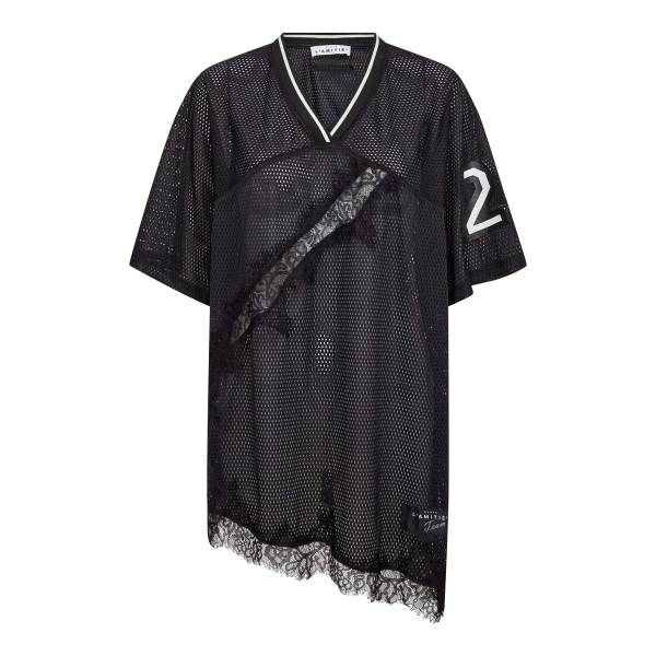 HAUTE L'AMITIE HL10553 Drift Asym LaceTee