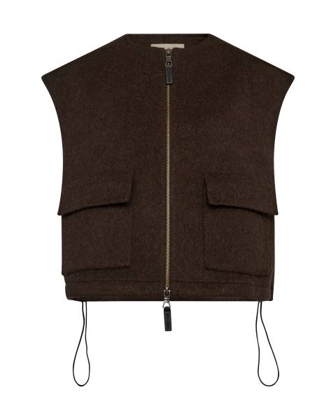 173970 MMElise Loisa Wool Vest - Delicioso