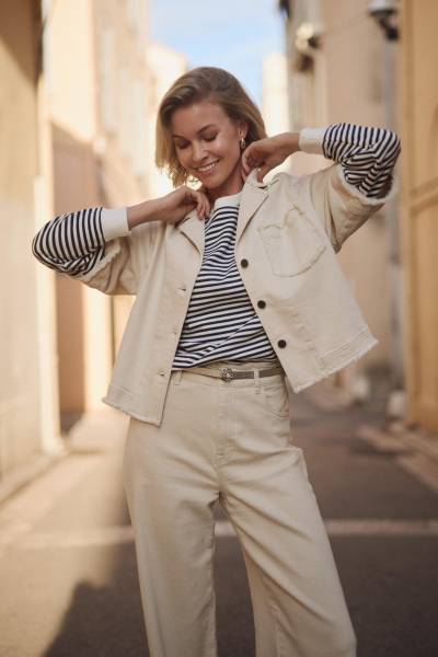 NUKUS NKS13090 Charlie Jacket Ruffle