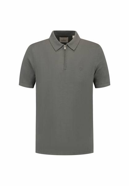 DSTREZZED POLO 420062-SS25 Dorian Zip Polo