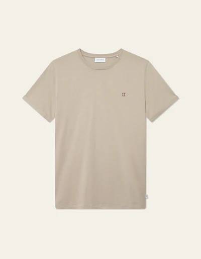 LES DEUX 1000201 Norregaard Contrast T-shirt-Darksand