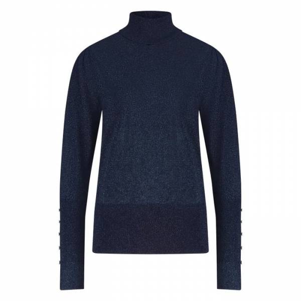 NUKUS NKF03005 Sylvia pullover lurex navy