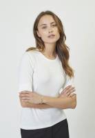 CO'COUTURE 33166 GrannyCC Embroidery SS Tee-Off white