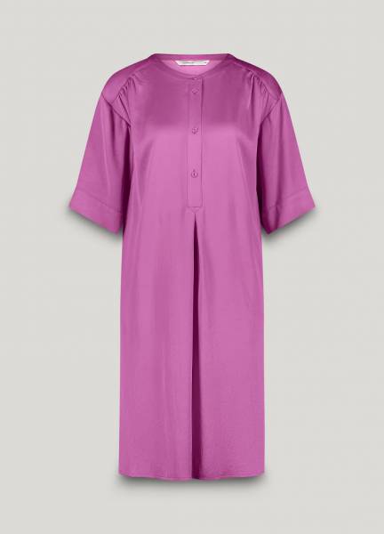 SUMMUM 5s1615-11817 Dress v-neck silky touch