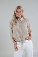 NUKUS SS24047 Esther blouse-Sand