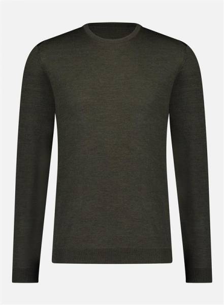 I'M FINE MERINO PULLOVER RIMINI/840 hunter