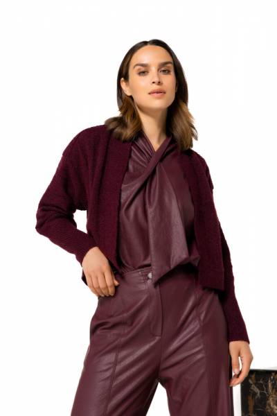 CarolineBiss 4248/54 Bolerovest-Plum