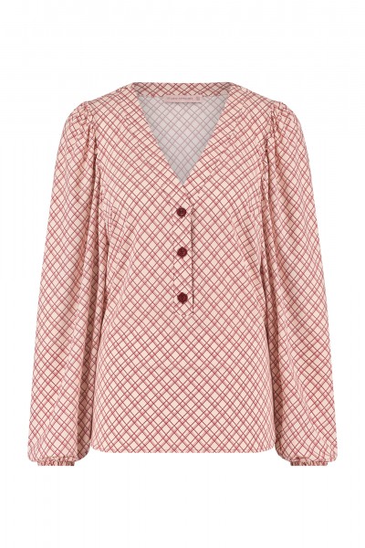 Studio Anneloes 06892 Eline check blouse