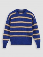 CO'COUTURE 92129 Leona Stripe Rib O-knit