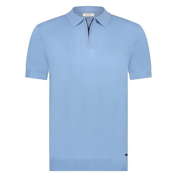 SEVEN DIALS cool dry polo / 210 light blue