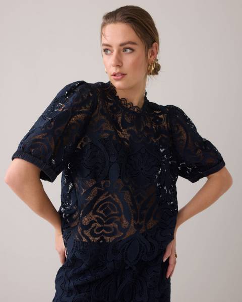SUMMUM Kanten top 2s3255-12182
