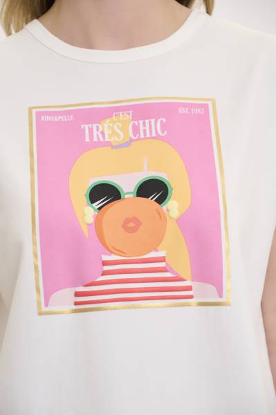 RINO & PELLE Nanouk.7002521 T-shirt met print