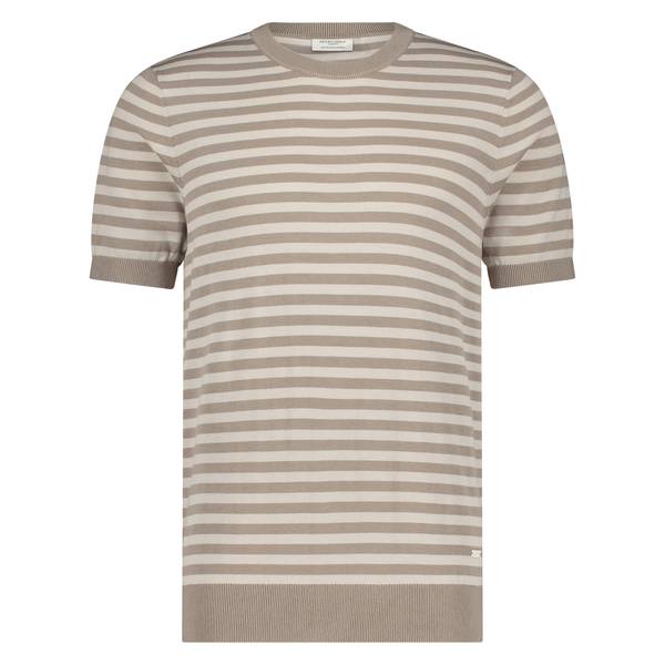 SEVEN DIALS knitted T-shirt / 820 sand