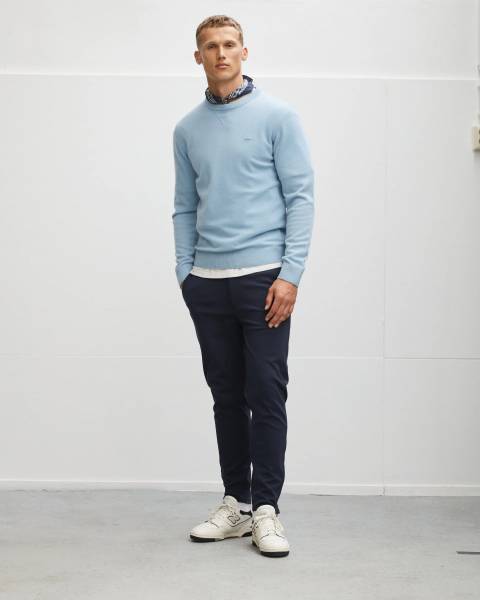 THE GOODPEOPLE PULLOVER KNOX/FRENCH BLEU
