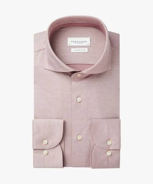 PROFUOMO JAPANESE KNITTED SHIRT ROZE PPUH30049H