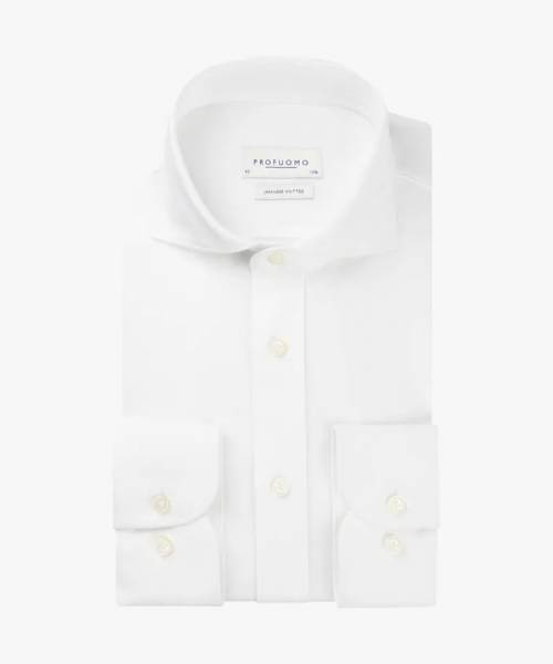 PROFUOMO OXFORD JAPANESE KNITTED SHIRT PPUH10054A