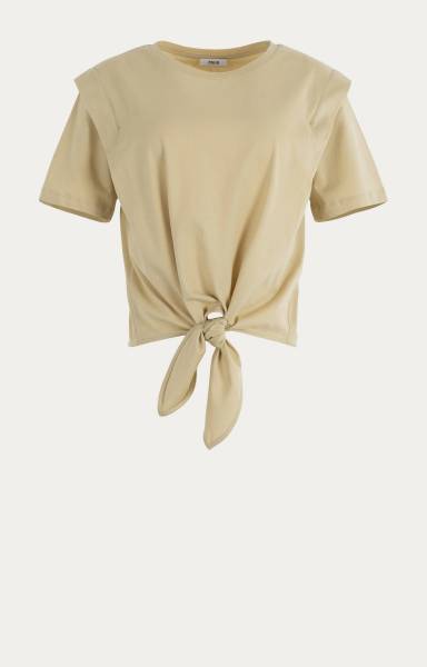 ANNA 43a04-03303-3 T-Shirt met knoopdetail