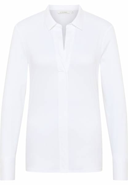 Eterna 5158 D535 Blouse Wit Jersey