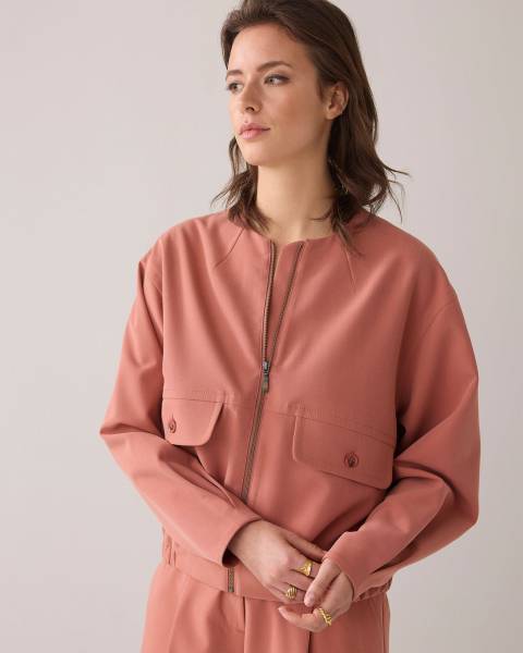 SUMMUM Bomberjack 1s1235-12155 - Sephia Blush