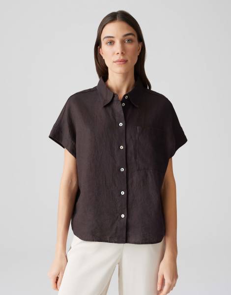 OPUS 10417510671100 Felisa linnen Blouse