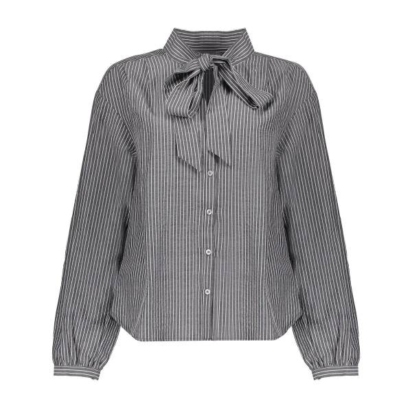 GEISHA 53537-14 Blouse stripes with bow