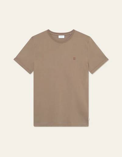 LES DEUX 1000201 Norregaard Contrast T-shirt-Teak