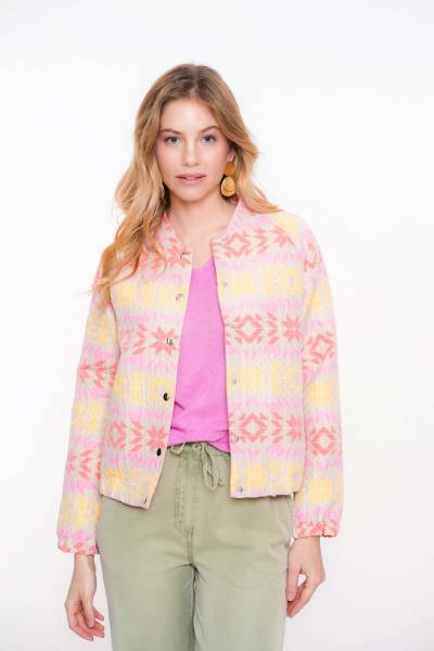 GEISHA Kort jasje 55129-20-sand/Pink
