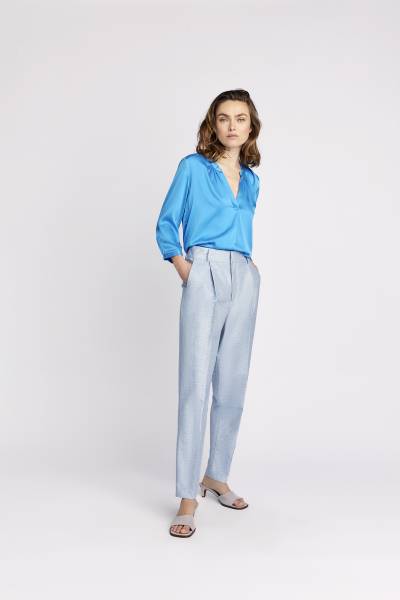 FEMMES DU SUD Broek ARMINE LUREX Azur