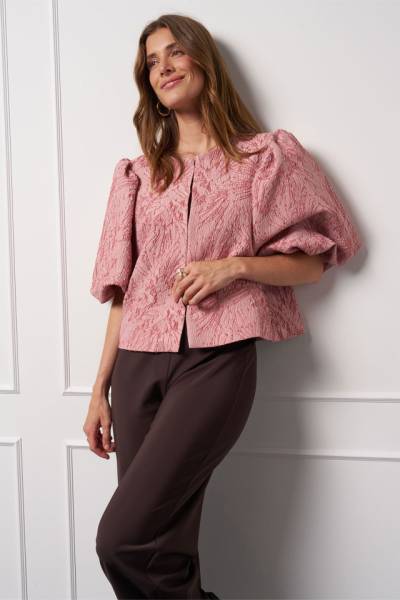 STUDIO ANNELOES 13272 Hanne jacquard jacket