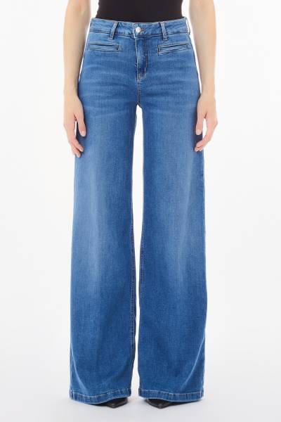 LIU JO UA5069DS015 ECS BUp Parf.Flair Jeans