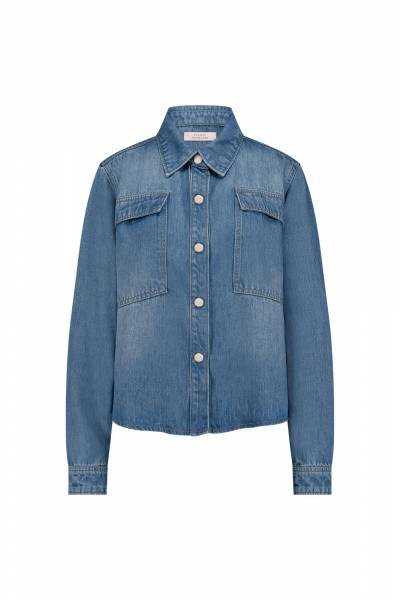 STUDIO ANNELOES 12498 Sterre denim blouse