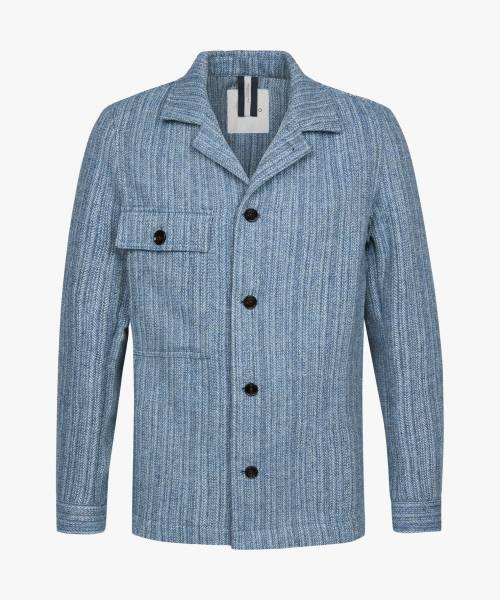PROFUOMO denim look overshirt PPWF30014A