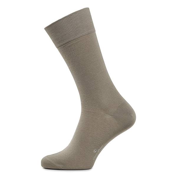 CARLO LANZA Katoenen herensokken Classico 100-222-TAUPE