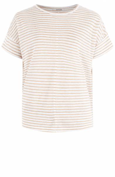 MOSCOW 48S-04-Latice T-shirt Wet Sand Stripe