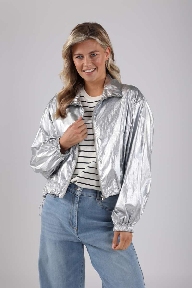 NUKUS Deveny Jacket NKS13025 - Silver | Blazers en Jasjes | DAMES