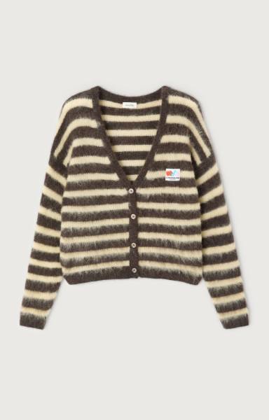 AMERICAN VINTAGE NEN19AH25 Nenybay Cardigan-RacineRayeSoja