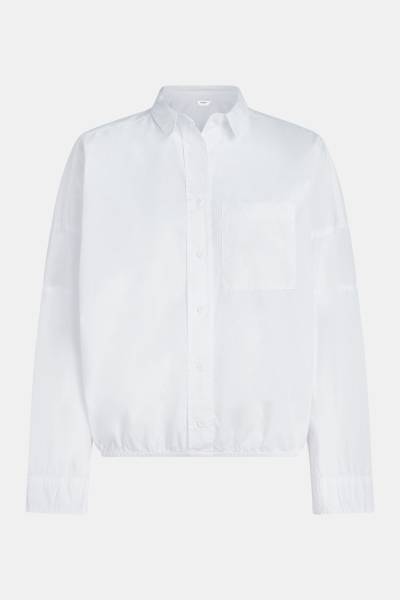 PENN&INK W25Z800 Blouse met elastische boord