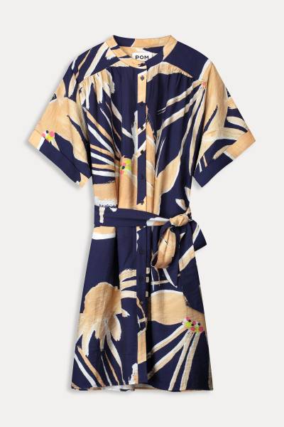 POM Amsterdam SP9177 Mini Dress Artisan Sand