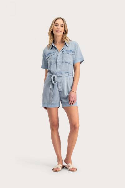 FLORÈZ CR0066 Noortje Jumpsuit-soft blue